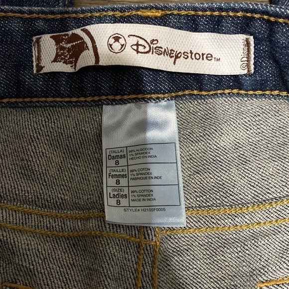 The Disney Store Snow White Boot Cut Jeans | size 8 - Picture 4 of 11